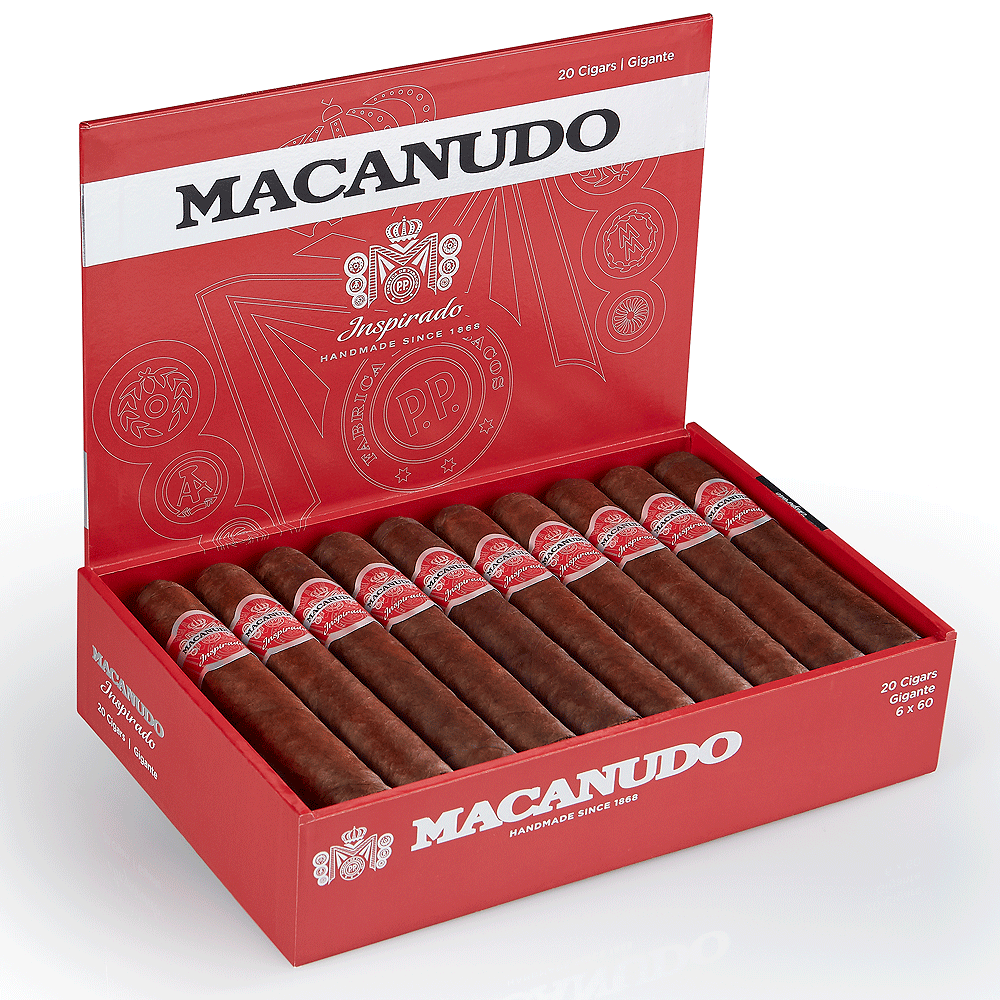 red-inspirado-open Macanudo Inspirado Kırmızı Robusto - Görsel 1