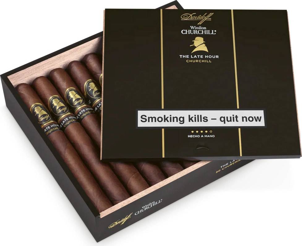 9a44a6f7-db97-4515-aefd-2f63d37bb424 Winston Churchill The Late Hour Churchill 20'li Kutu Puro - Görsel 1
