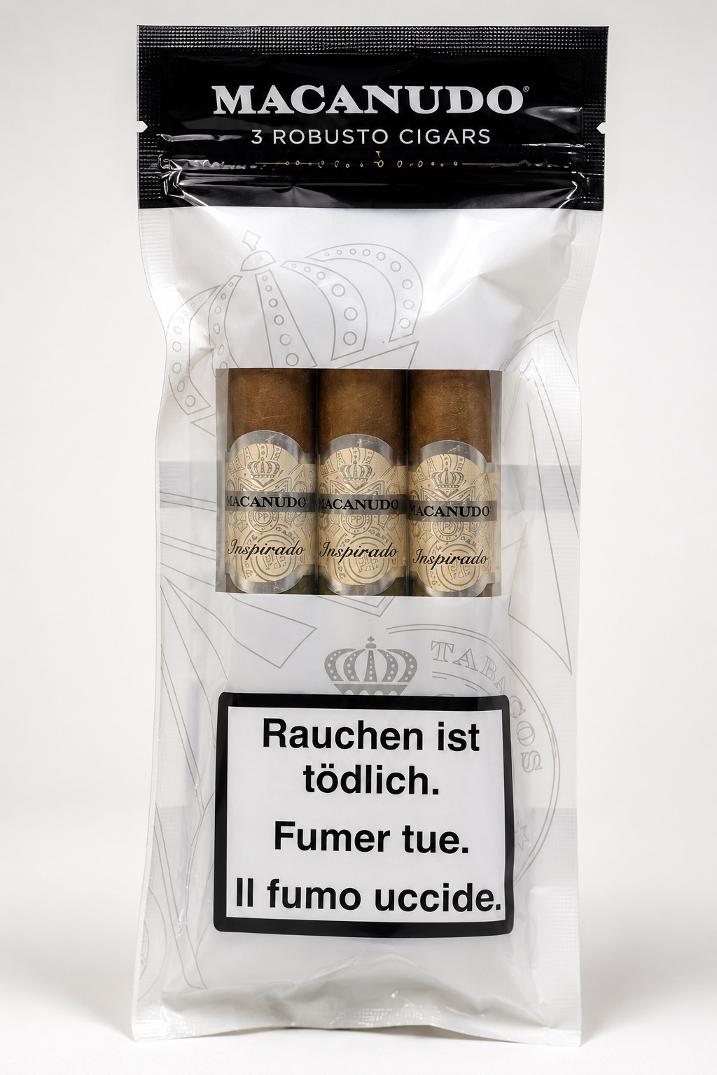 6aa3a0e3-8ab6-4584-9485-3071ca256314 Macanudo Inspirado White Robusto Sampler – 3 Puro - Görsel 1