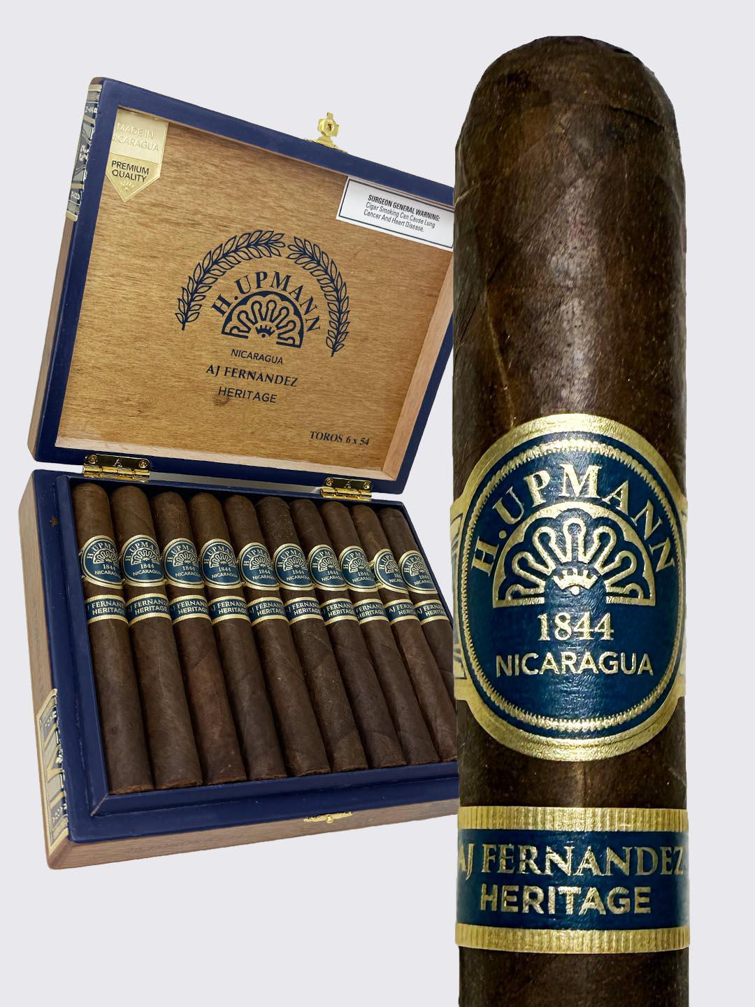 f36c88ed-375f-4601-aed6-9a42ab094640 H. Upmann Nicaragua Heritage by AJ Fernandez Toro 6×54 Puro - Görsel 1